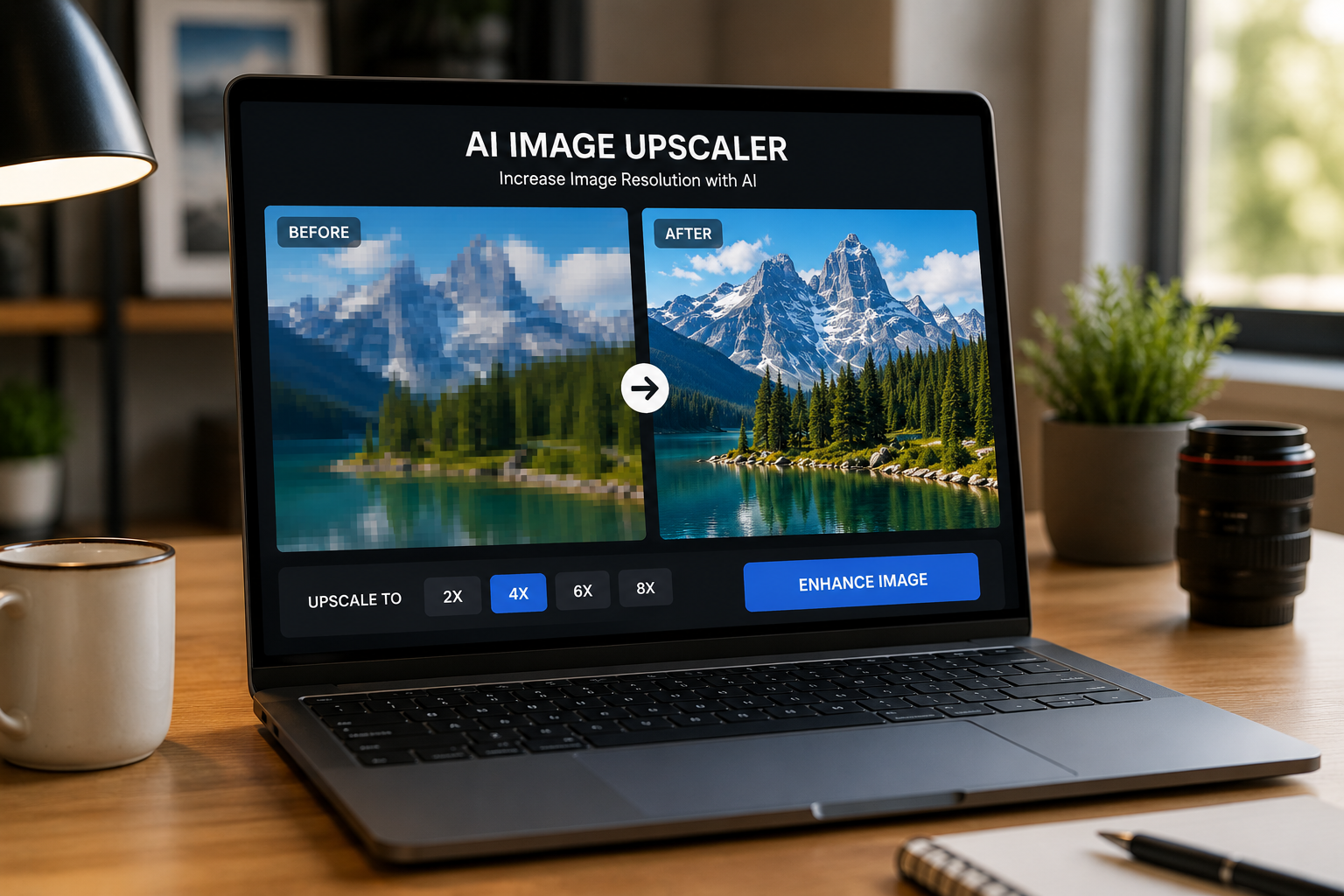 How to Increase Image Resolution With AI